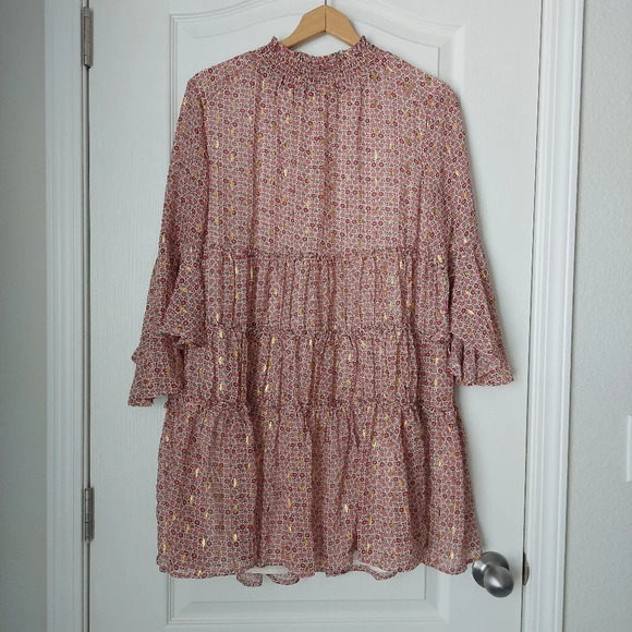 Storia Ruffle Bell Sleeve Dress Size Meduim - Picture 1 of 12